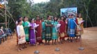 The ladies of Nongbah Myrdon rendering a special number
