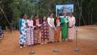 The ladies of Nongbah Myrdon sings out the closing song